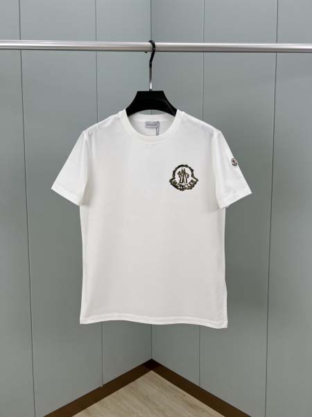 2025年4月8日入荷新作Moncler半袖 Tシャツ高級品...