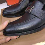 2025年4月10日入荷新品HERMESおすすめ人気メンズ靴本革製ギフト/誕生日/TL工場