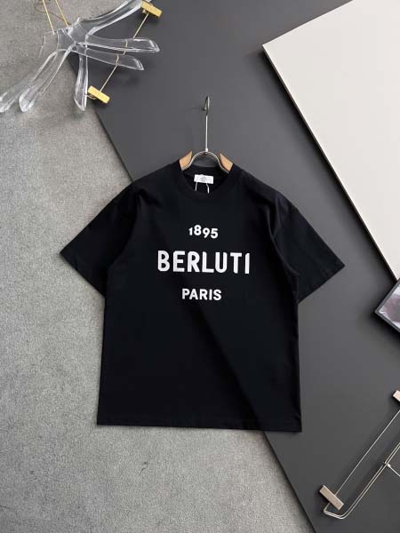2025年4月14日入荷春夏 新作Berluti 半袖 tシ...