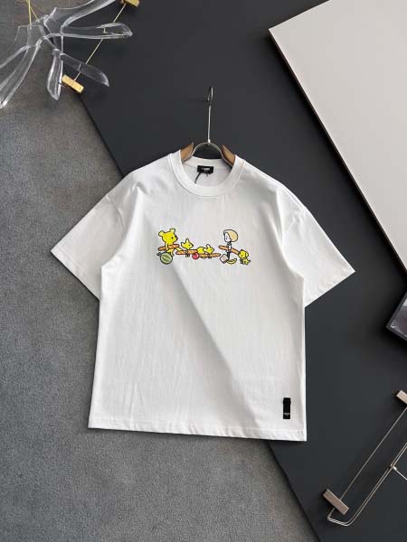 2025年4月15日入荷春夏 新作Fendi半袖 tシャツ高...