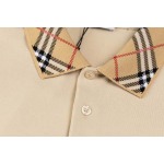 2025年4月18日入荷新作Burberry半袖ポロシャツ 超厳選★誕生日プレゼント/結婚祝い/内祝い/贈り物/YI+YI工場M-3XL