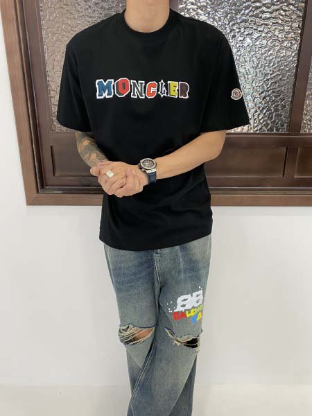 2025年4月19日入荷新作Moncler半袖Tシャツ 超厳...