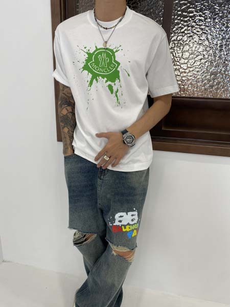 2025年4月19日入荷新作Moncler半袖Tシャツ 超厳...