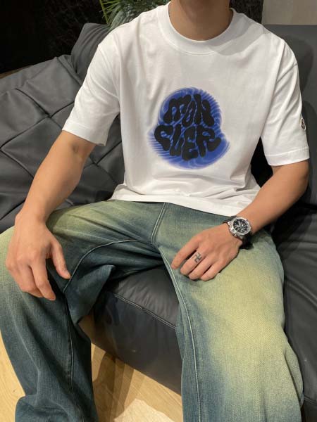 2025年4月19日入荷新作Moncler半袖Tシャツ 超厳...