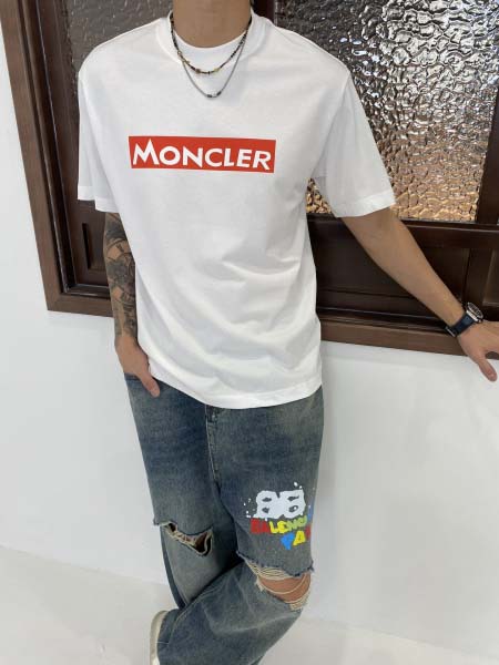 2025年4月19日入荷新作Moncler半袖Tシャツ 超厳...