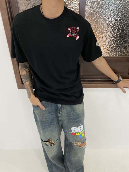 2025年4月19日入荷新作Moncler半袖Tシャツ 超厳...