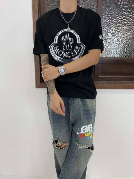 2025年4月19日入荷新作Moncler半袖Tシャツ 超厳...