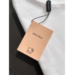 2025年4月22日入荷新作Miumiu 半袖 Tシャツ★誕生日プレゼント/ファッションの流行/贈り物/YI+YI工場S-XXL