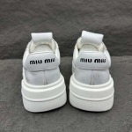 2025年4月22日入荷新品MiuMiu女性用原版復刻 ブランド靴本革製ギフト/誕生日/CT工場35-43