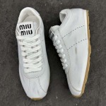 2025年4月23日入荷新品MiuMiu男女兼用原版復刻 ブランド靴本革製ギフト/誕生日/CT工場