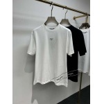2025年4月24日入荷新作PRADA半袖Tシャツ 原版复刻高級品香港の会社超厳選★入手困難/誕生日プレゼント/yinx工場S-XXL