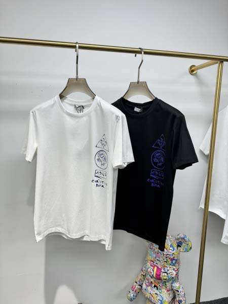 2025年4月25日入荷新作DIOR半袖Tシャツ 原版复刻高...