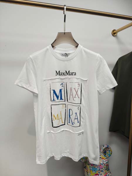 2025年4月26日入荷新作MAX MARA半袖Tシャツ 原...