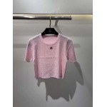2025年4月30日入荷春夏新作Alexander Wangニット半袖 Tシャツ can工場