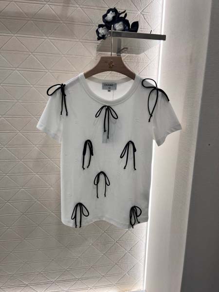 2025年4月30日入荷春夏新作Chanel半袖Tシャツ c...