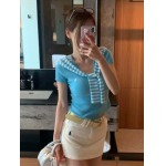 2025年4月30日入荷春夏新作Ralph LaurenニットTシャツ can工場