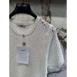 2025年4月30日入荷春夏新作ChanelニットTシャツ can工場
