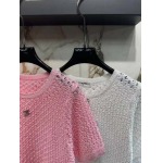 2025年4月30日入荷春夏新作ChanelニットTシャツ can工場