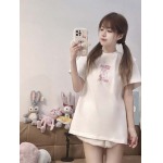 2025年5月1日入荷新作GANNI半袖 Tシャツ誕生日プレゼントの服/男女兼用/カップル服人気/R&B