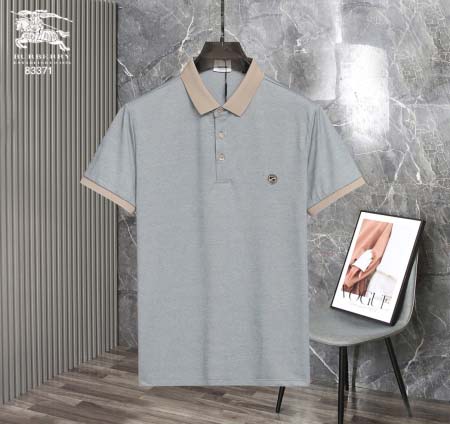 2025年5月6日入荷新作burberry紳士半袖ポロシャツ安いけど高品質M-4XL/Fuer工場