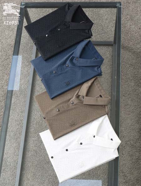 2025年5月6日入荷新作burberry紳士半袖ポロシャツ安いけど高品質M-4XL/Fuer工場