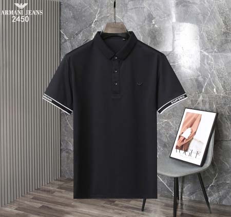 2025年5月7日入荷新作ARMANI紳士半袖ポロシャツ安いけど高品質L-XXXXL/Fuer工場