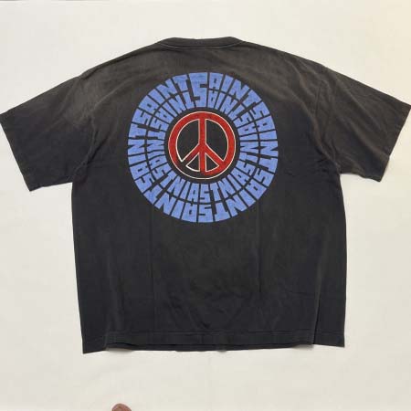 2025年5月17日入荷新作SAINT Mxxxxxx IDEOLOGICAL SS TEE-BLK  tee S-XL 半袖 Tシャツ 高级品/人気/誕生日プレゼント/人気/ファッション/トレンド/限定/WB工場