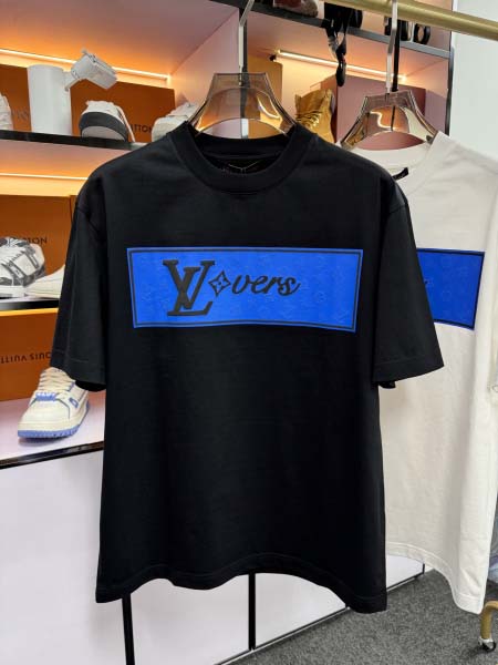 2025年5月22日入荷新作Louis Vuitton半袖Tシャツ 原版复刻高級品香港の会社超厳選★入手困難/誕生日プレゼント/yinx工場