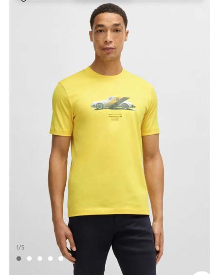 2025年5月4日入荷高品質春夏新作Porsche半袖Tシャ...