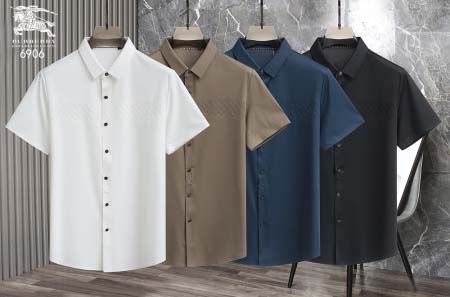 2025年5月6日入荷新作burberry紳士半袖ポロシャツ...