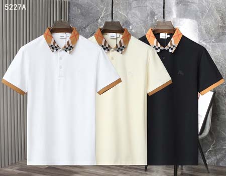 2025年5月6日入荷新作burberry紳士半袖ポロシャツ...