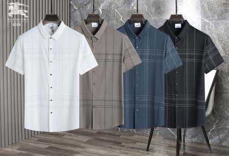 2025年5月7日入荷新作burberry紳士半袖 シャツ安...