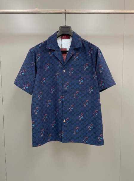 2025年5月7日入荷新作Gucci半袖 シャツ 原版復刻限...