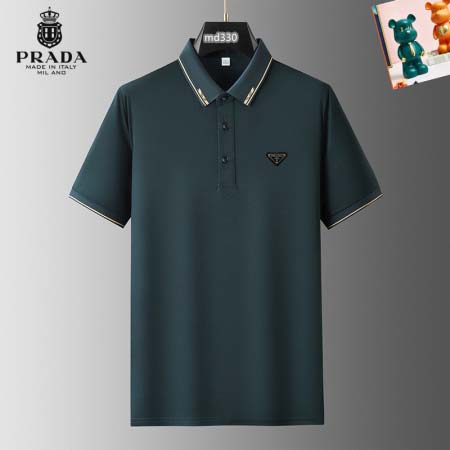 2025年5月9日入荷新作PRADA半袖ポロシャツ安価で人気...
