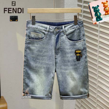 2025年5月9日入荷新作FENDIデニム半ズボン安価で人気...