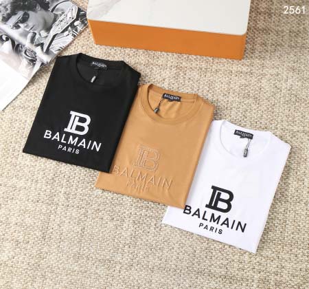 2025年5月16日入荷新作BALMAIN半袖 Tシャツ高品...