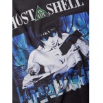 2025年5月17日入荷新作GHOST IN THE SHELL x SAINT Mxxxxxx SS TEE-BLK 半袖 Tシャツ 高级品/人気/誕生日プレゼント/人気/ファッション/トレンド/限定/WB工場