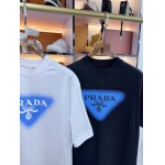 2025年5月22日入荷新作Prada半袖Tシャツ 原版复刻高級品香港の会社超厳選★入手困難/誕生日プレゼント/yinx工場