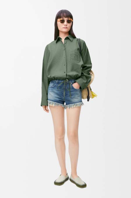 2025年6月9日入荷春夏新作Loeweシャツファッション/誕生日プレゼント/贈り物 can工場