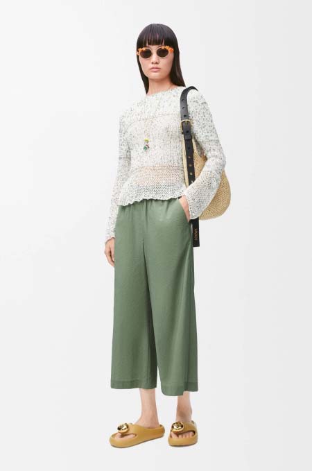 2025年6月9日入荷春夏新作Loeweワイドパンツファッション/誕生日プレゼント/贈り物 can工場