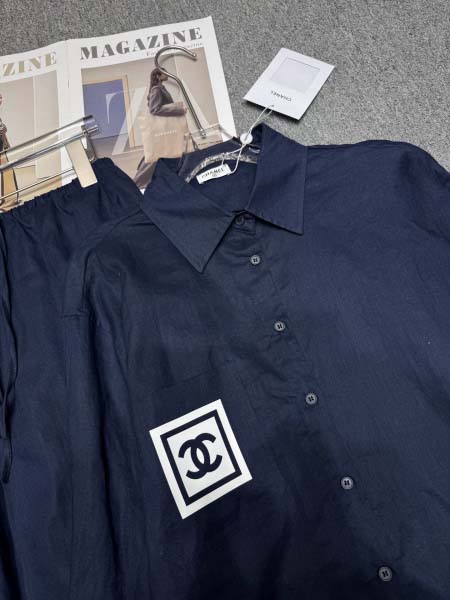 2025年6月9日入荷春夏新作Chanelセット上下ファッション/誕生日プレゼント/贈り物 can工場
