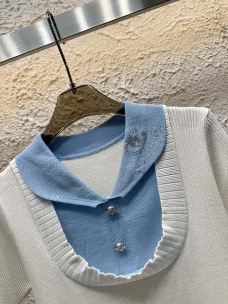 2025年6月9日入荷春夏新作Chanelニット半袖ファッション/誕生日プレゼント/贈り物 can工場