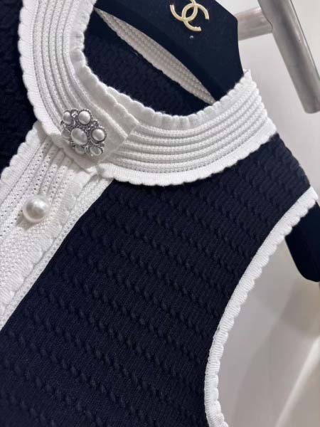 2025年6月10日入荷春夏新作Chanelニット ベストファッション/誕生日プレゼント/贈り物 can工場