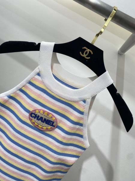 2025年6月10日入荷春夏新作Chanelニット キャミソールファッション/誕生日プレゼント/贈り物 can工場