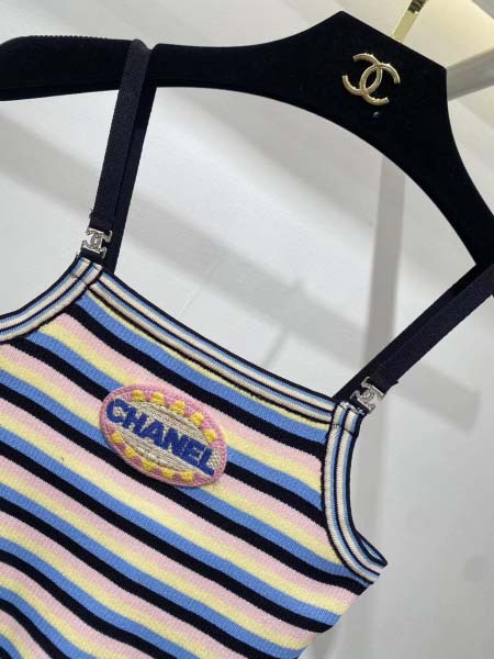 2025年6月10日入荷春夏新作Chanelニット キャミソールファッション/誕生日プレゼント/贈り物 can工場