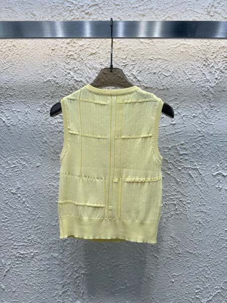 2025年6月10日入荷春夏新作chanelニットタンクトップファッション/誕生日プレゼント/贈り物 can工場