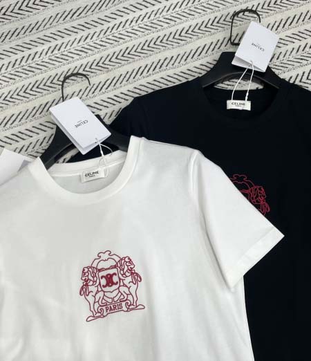 2025年6月10日入荷春夏新作Celine半袖 Tファッション/誕生日プレゼント/贈り物 can工場
