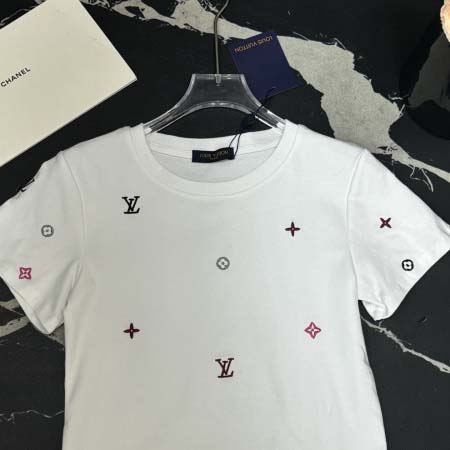 2025年6月10日入荷春夏新作Louis Vuitton半袖 Tファッション/誕生日プレゼント/贈り物 can工場