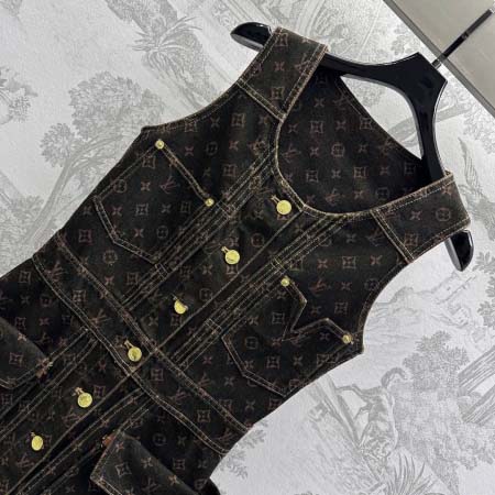 2025年6月10日入荷春夏新作Louis Vuittonデニムの ワンピースファッション/誕生日プレゼント/贈り物 can工場