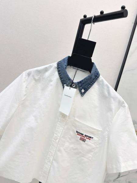 2025年6月10日入荷春夏新作Alexander Wang半袖シャツファッション/誕生日プレゼント/贈り物 can工場